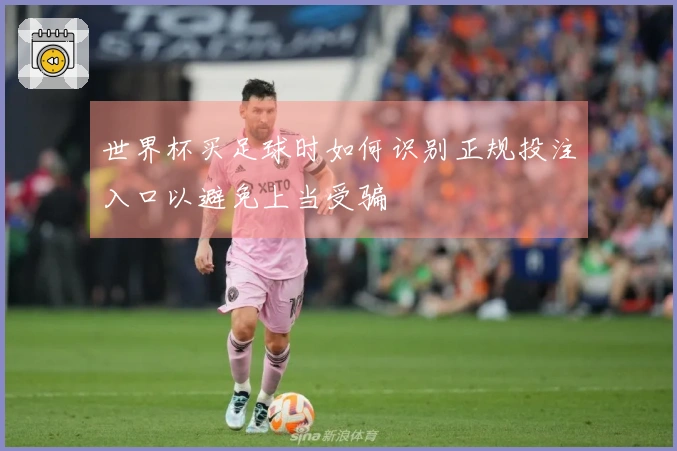 世界杯买足球时如何识别正规投注入口以避免上当受骗